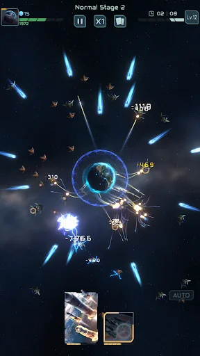 Gameplay screenshot 2 from Planet Defense: Space TD - Strategy game